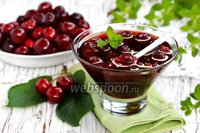 вишнёвое варенье фото