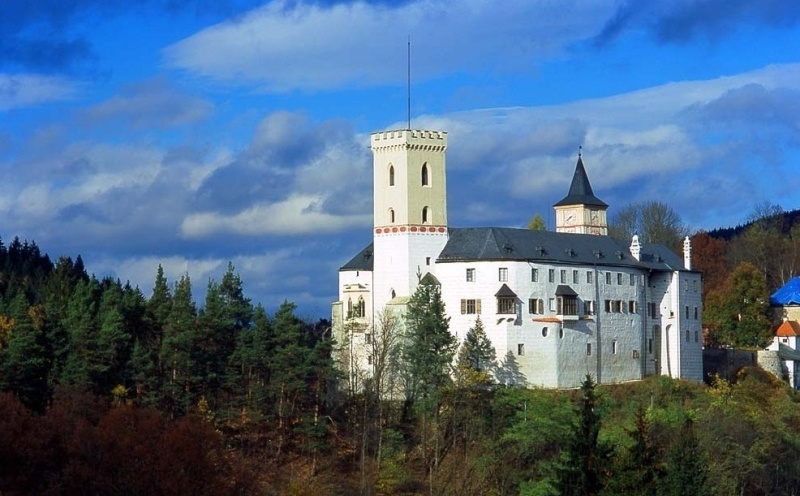 замок рожмберк чехия фото