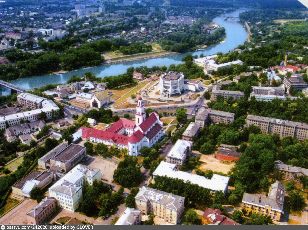 гродно с высоты птичьего полета фото
