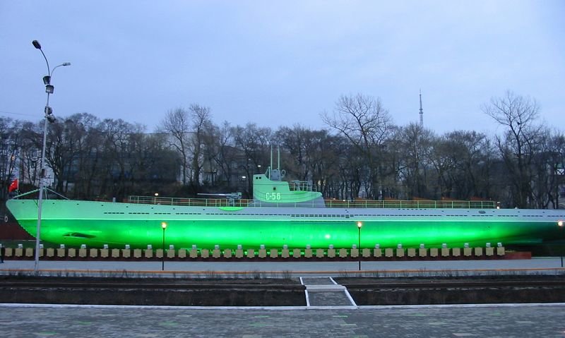 подводная лодка с 56 владивосток фото