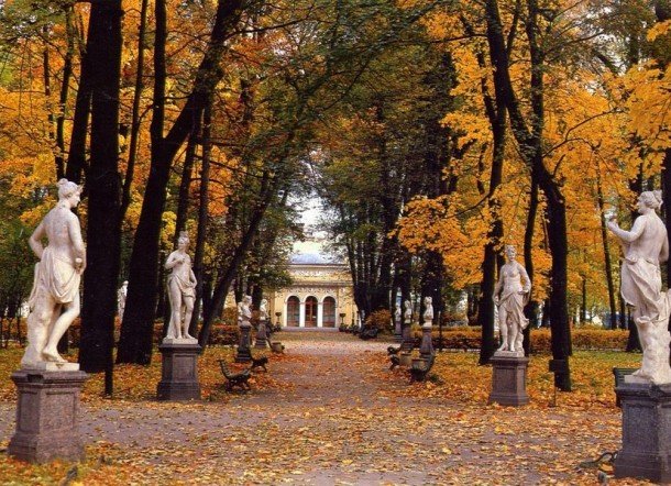 летний сад в санкт петербурге фото