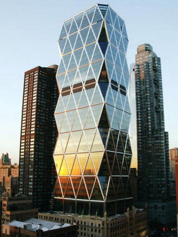 небоскреб hearst tower (архитектор норман фостер) фото