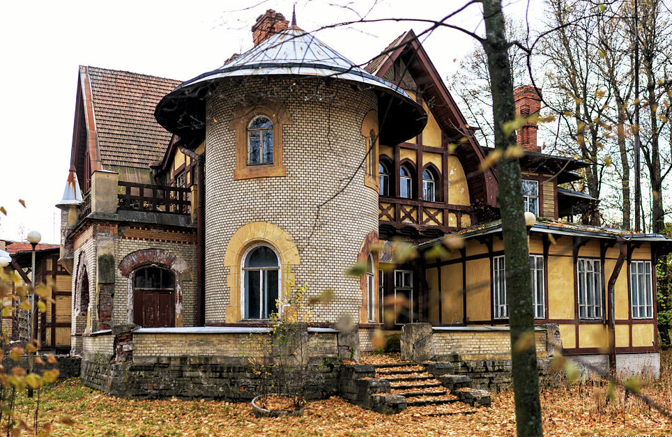 дача гаусвальд на каменном острове фото