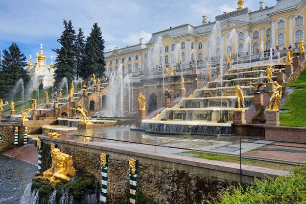 фонтаны санкт петербурга петергоф фото