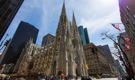 собор святого патрика в нью йорке фото