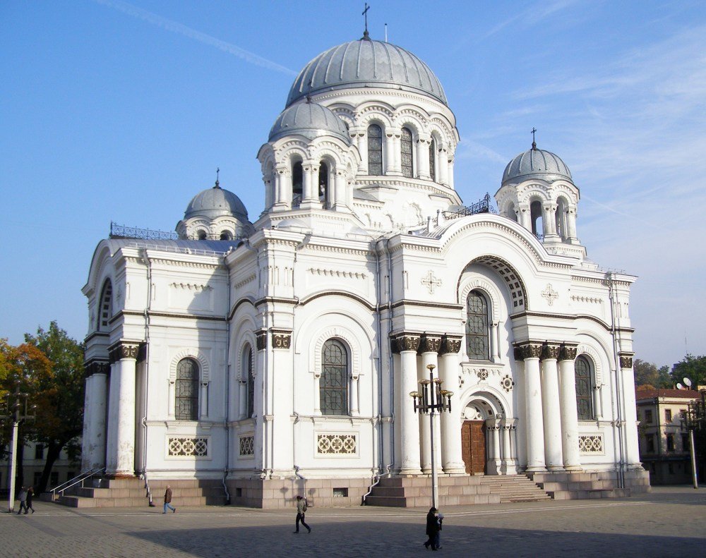 костёл михаила архангела в каунасе фото