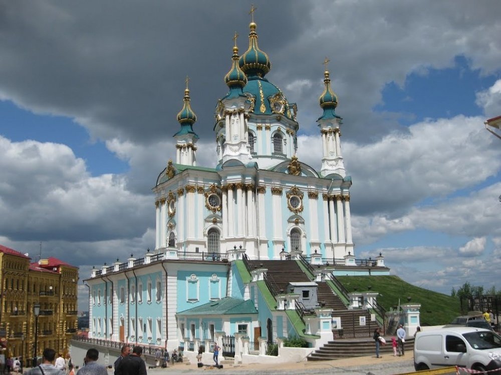 андреевская церковь в киеве фото