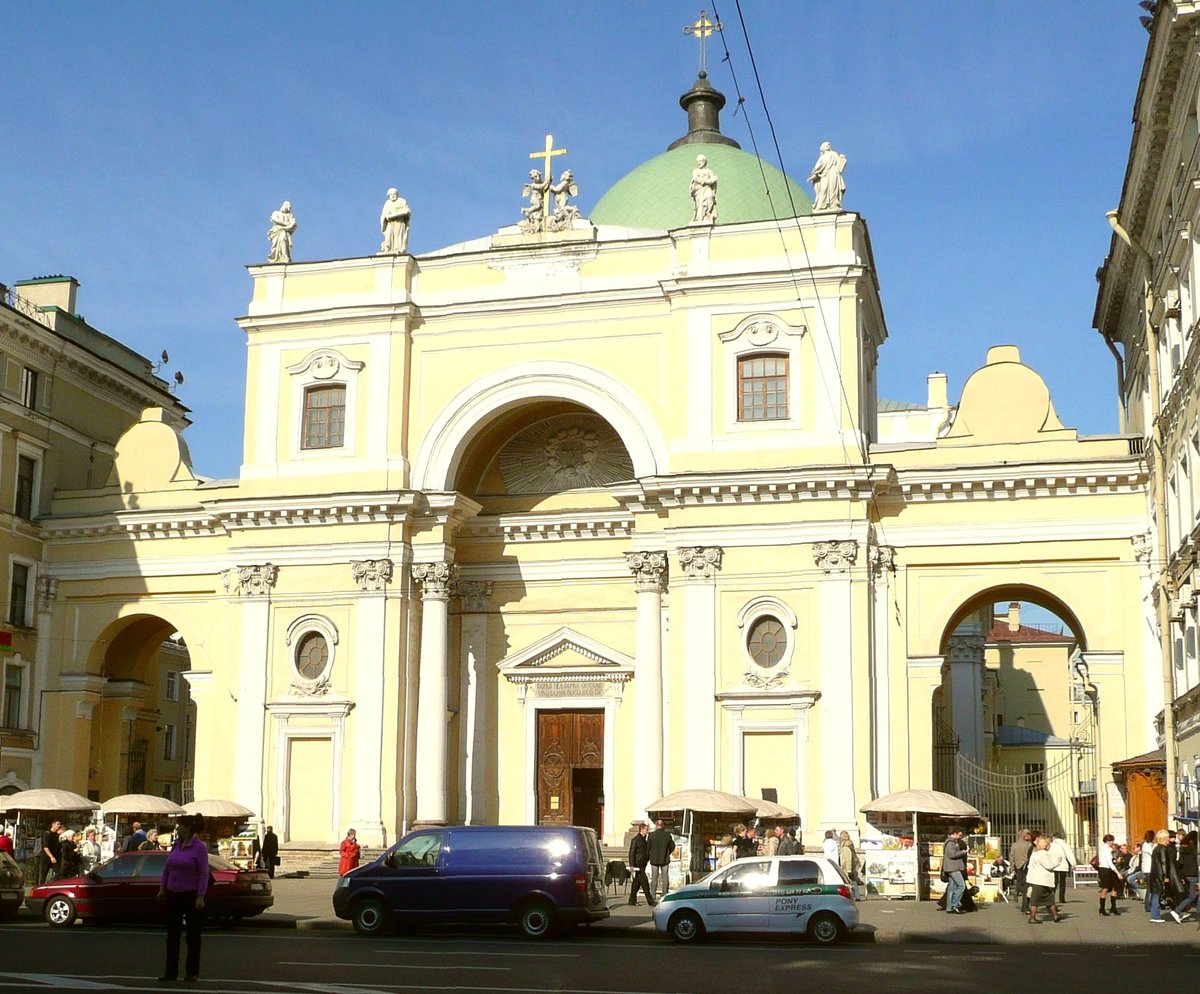 католическая церковь святой екатерины в санкт-петербурге фото