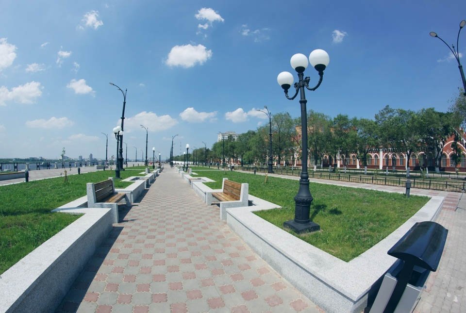набережная реки амур благовещенск фото