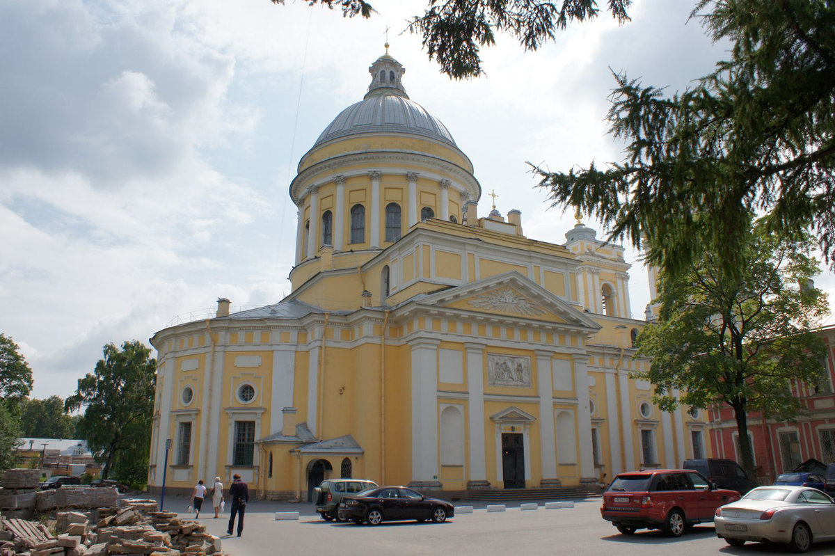 троицкий собор александро невской лавры фото