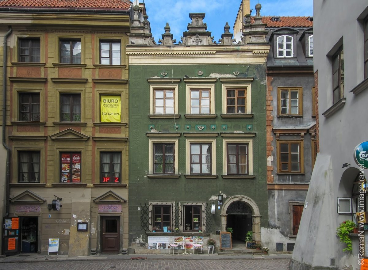 старая архитектура варшавы фото