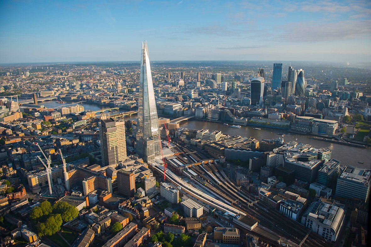 the shard в лондоне фото