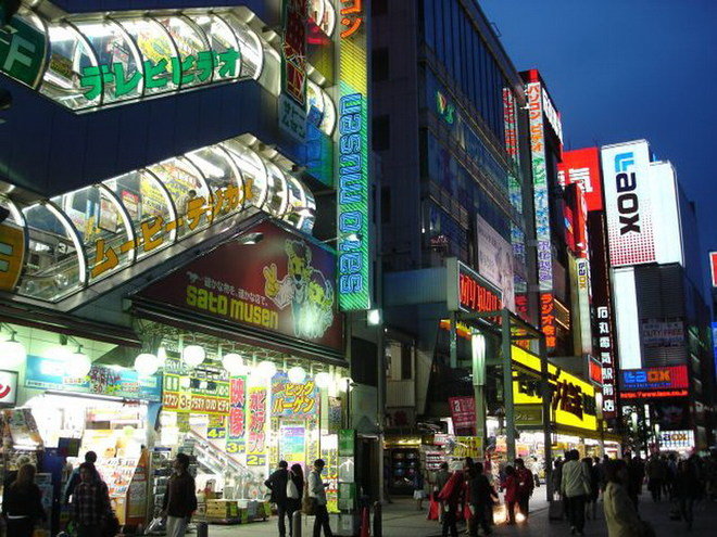 акихабара токио фото