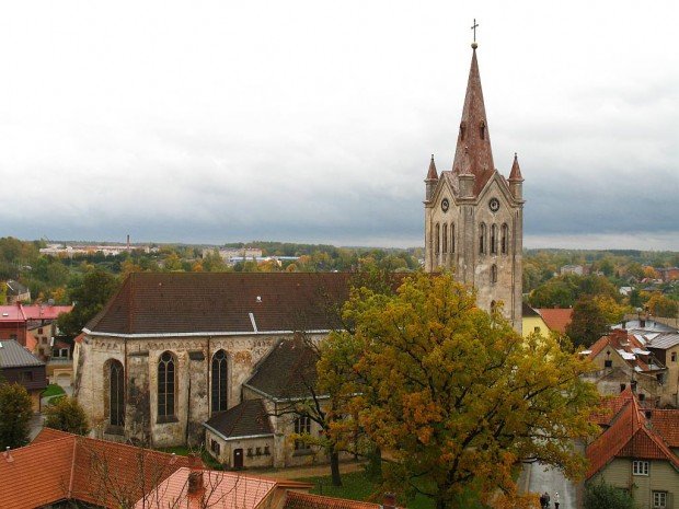 церковь святого иоанна в городе цесис фото