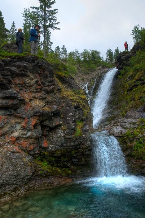 водопад рисйок фото