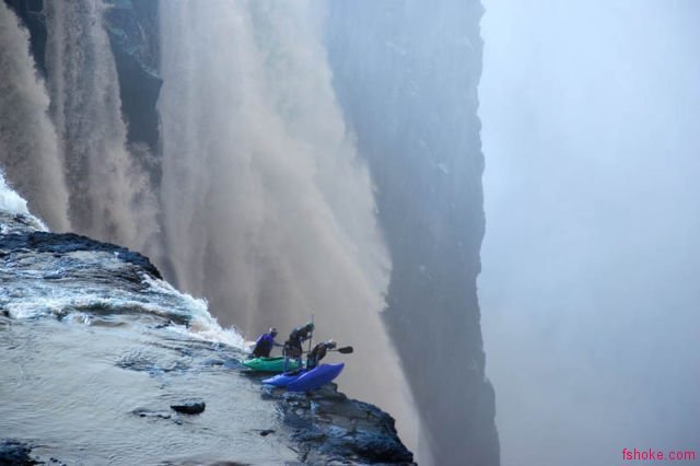 экстремальный каякинг водопад виктория фото