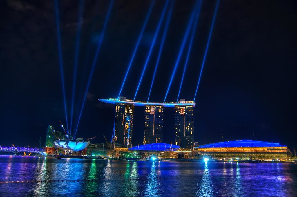 marina bay sands фото
