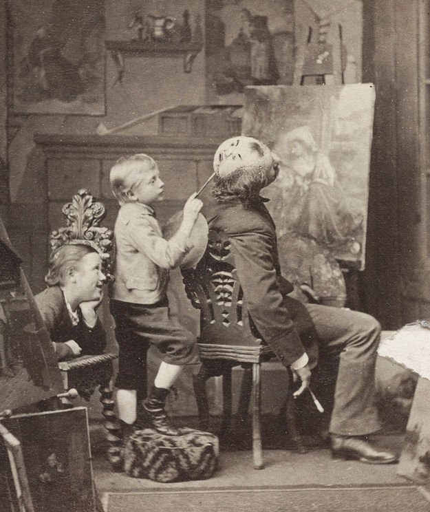старинные странные фотографии детей фото
