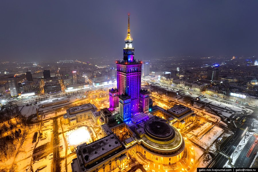 варшава сталинская высотка фото