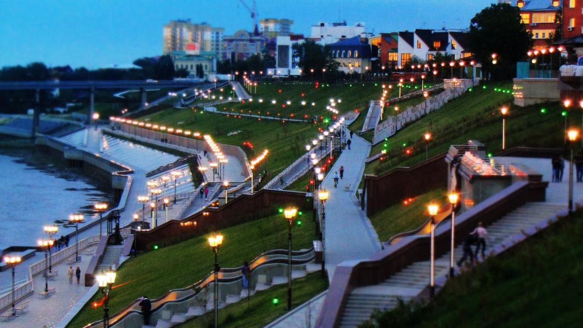 набережная в тюмени фото