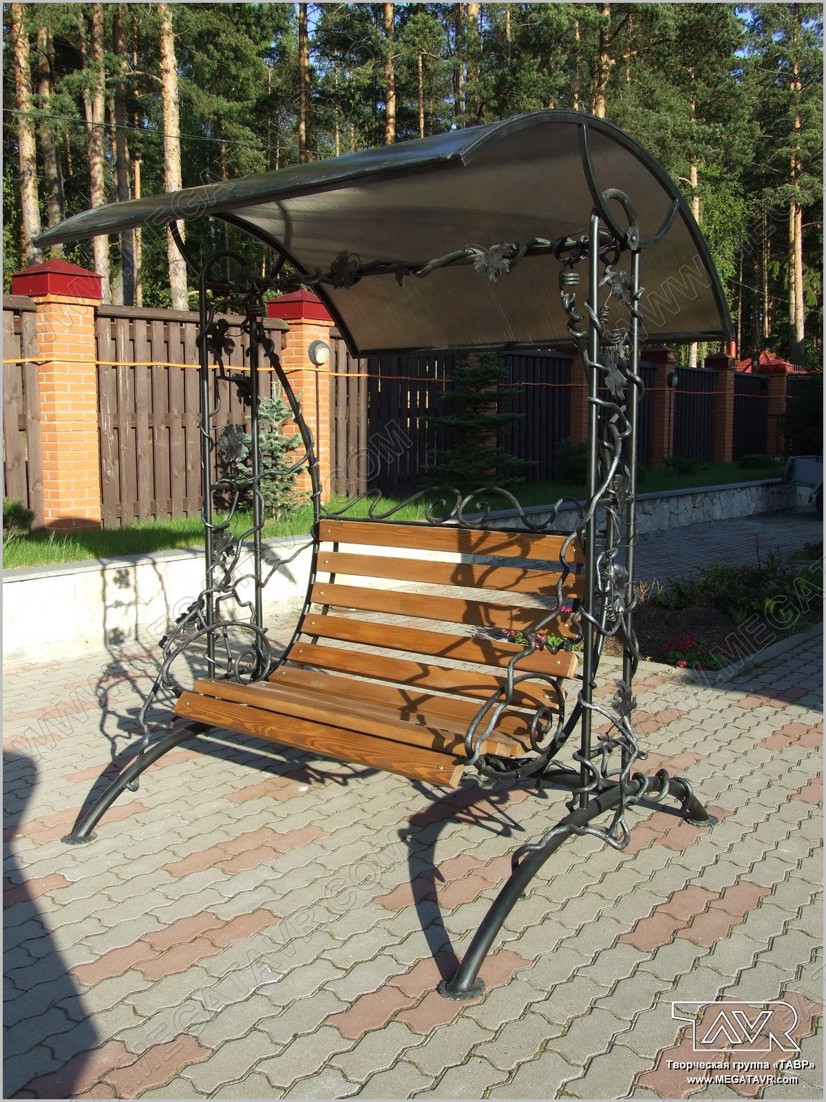 кованые качели фото