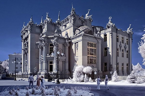 киев дом с химерами фото