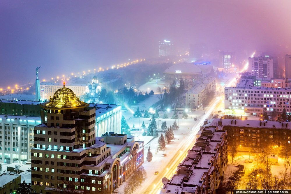 самара зимой фото
