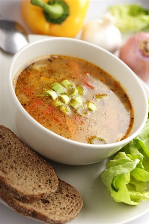Классический овощной суп - рецепт