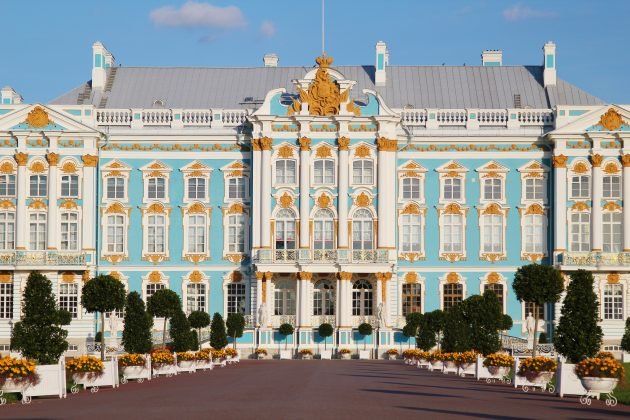 екатерининский дворец царское село фото
