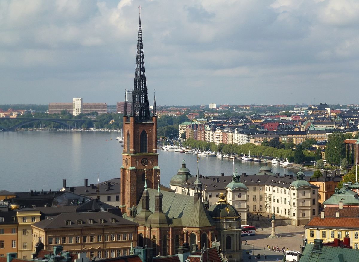 церковь риддархольмена стокгольм фото