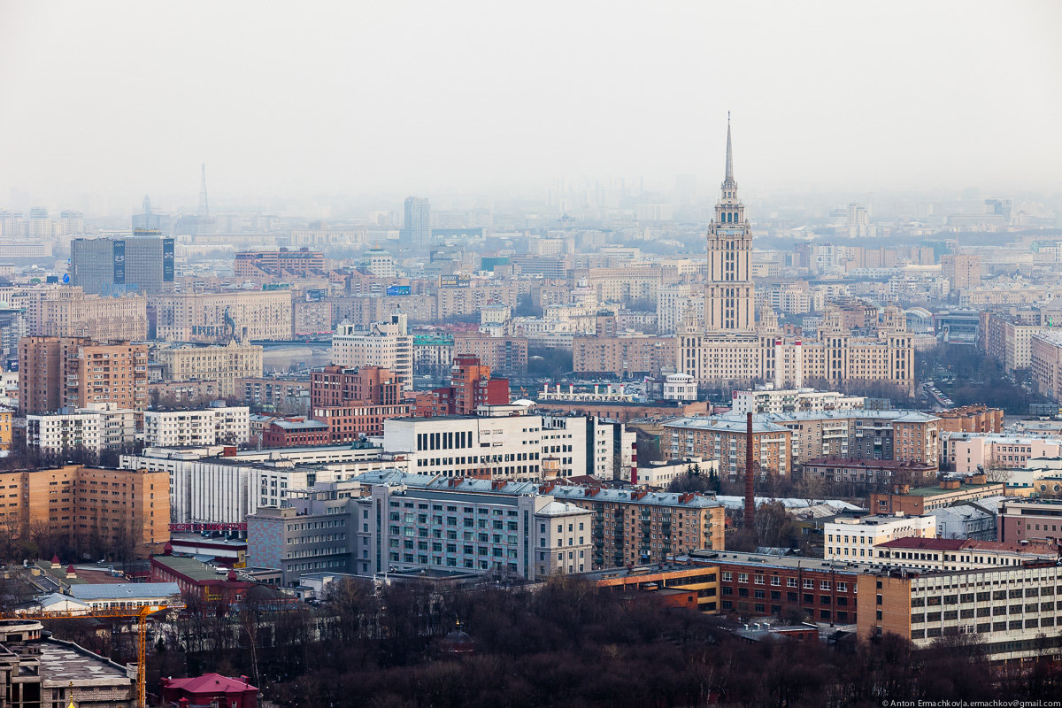 высотки москвы фото
