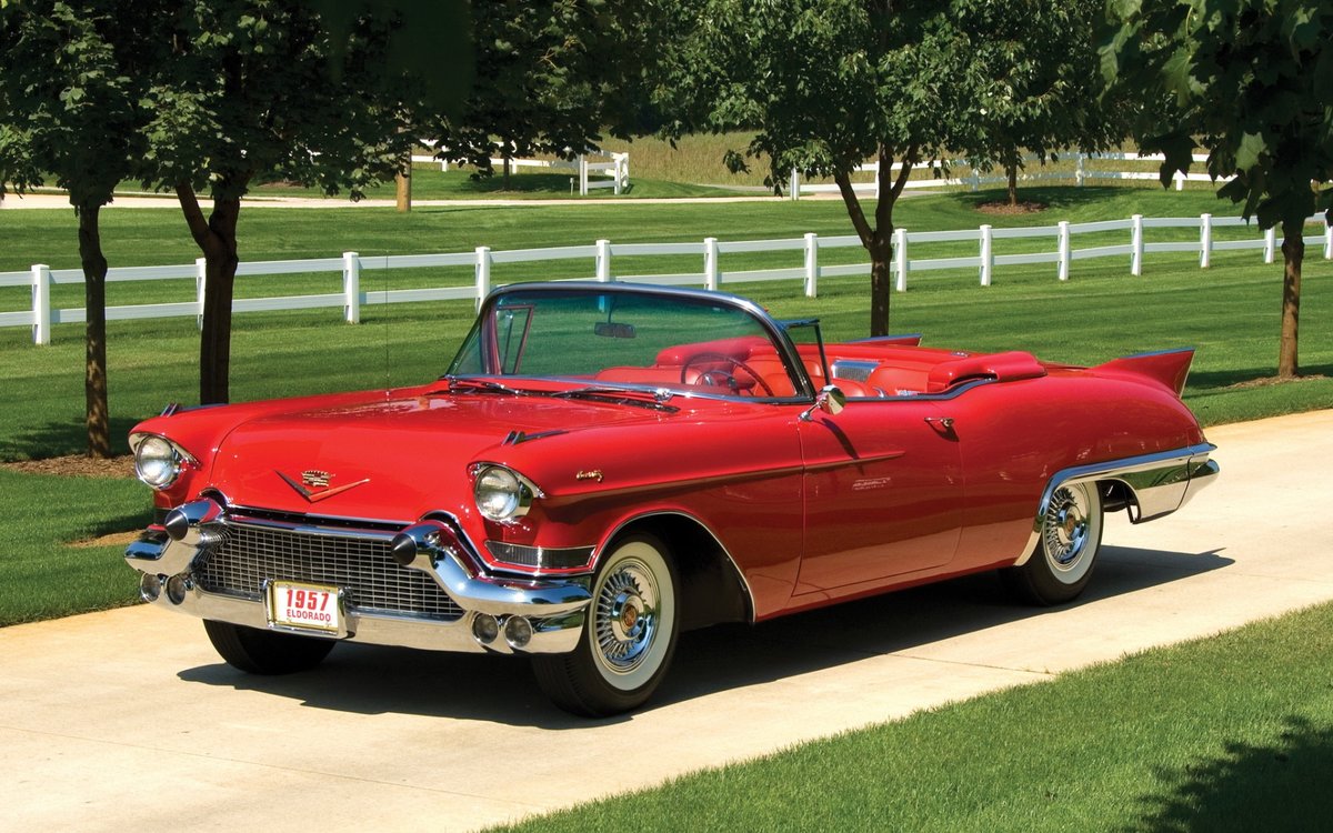 1957 cadillac eldorado biarritz convertible. 