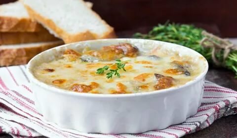 жульен грибной фото