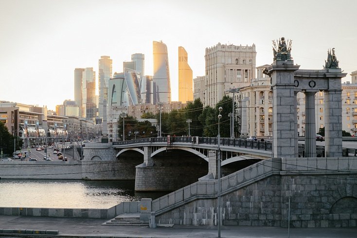 бородинский мост в москве фото