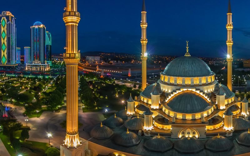 сердце чечни мечеть фото