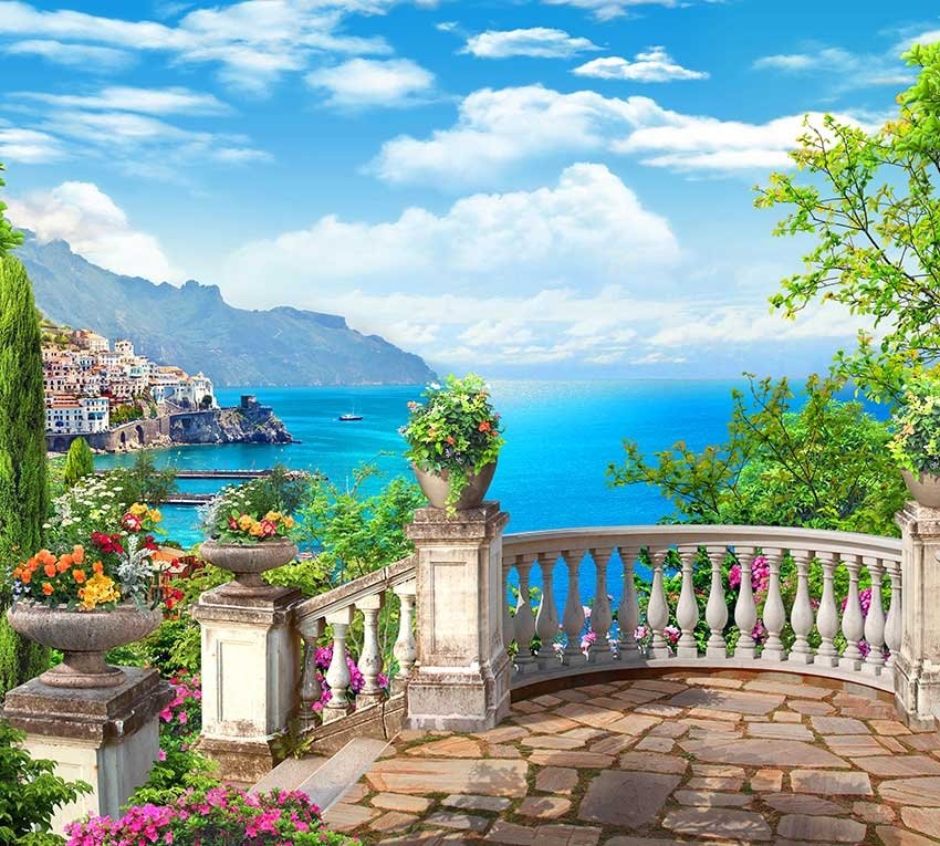 вид с балкона на море фото
