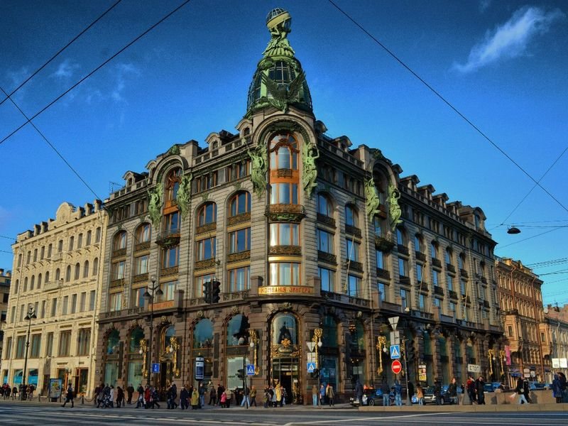 дом зингера в санкт петербурге фото