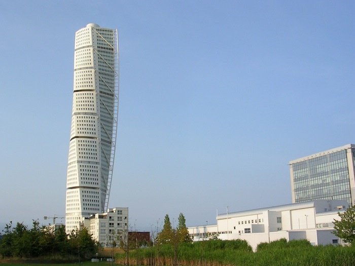 turning torso мальмё фото