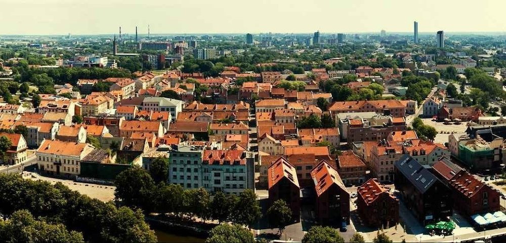 панорама клайпеды фото