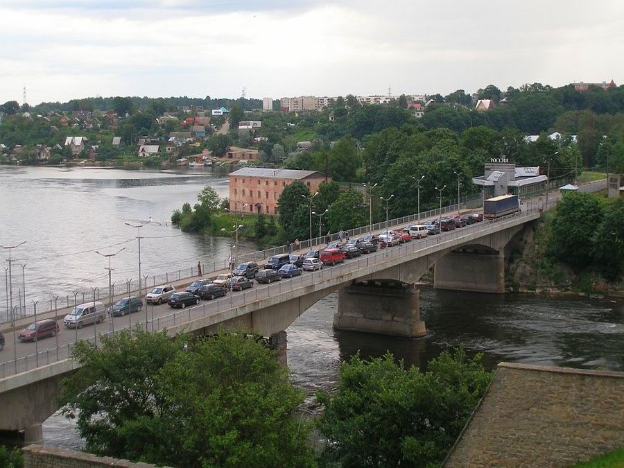 мост нарва фото