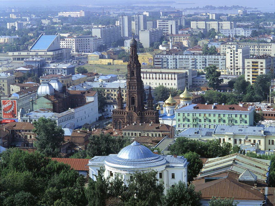 колокольня богоявленского собора казань фото