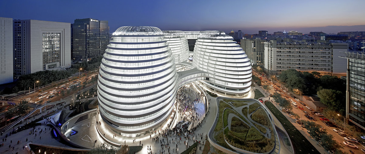 galaxy soho заха хадид фото