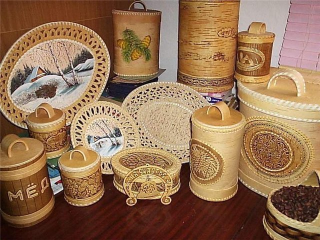 изделия из бересты фото