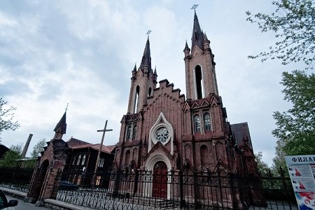 костел преображения господня красноярск фото