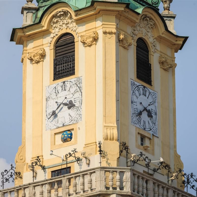 братислава часовая башня фото