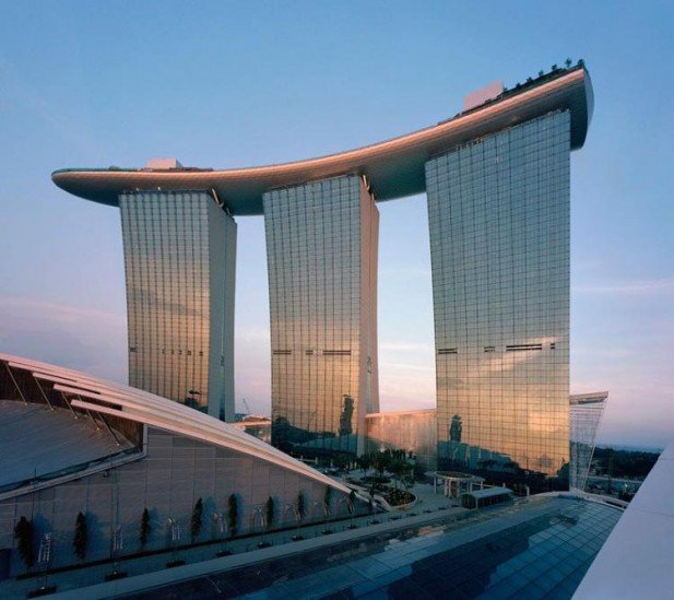 marina bay sands фото