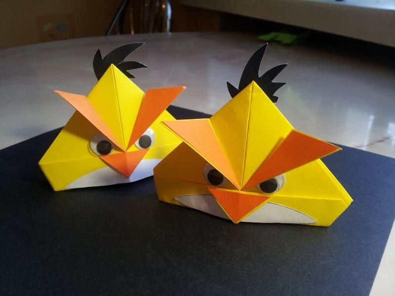 Origami Birds.