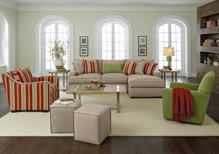 country style living room furniture фото