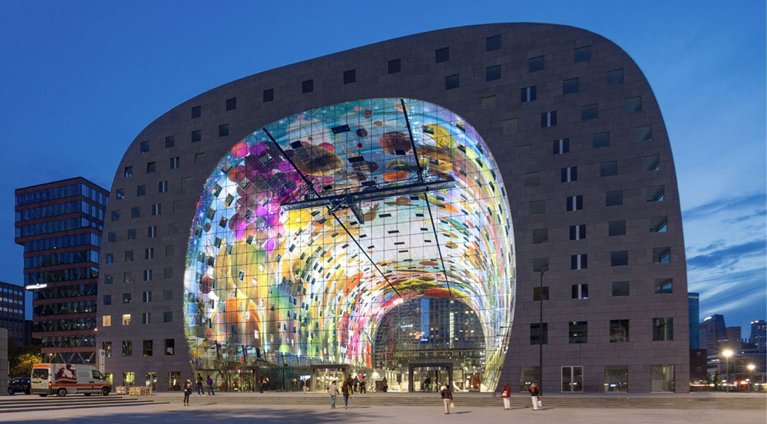 markthal в роттердаме фото
