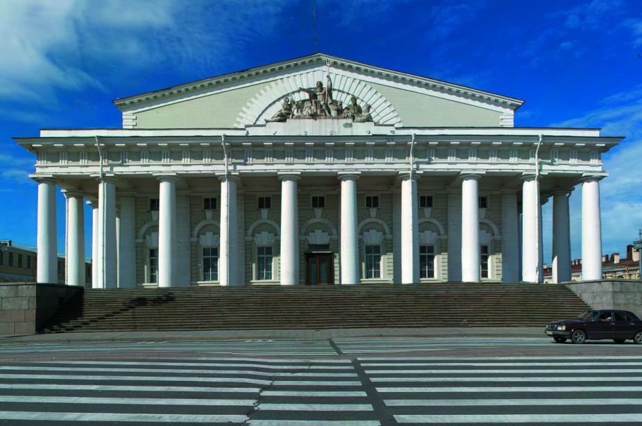 тома де томон здание биржи в санкт петербурге фото